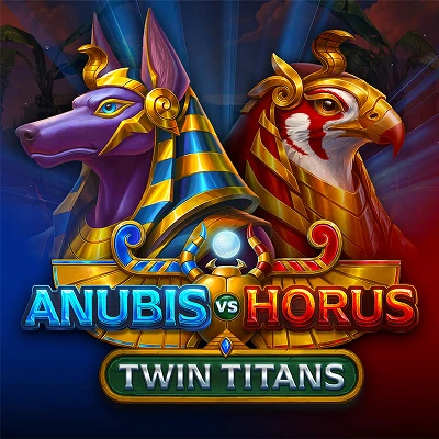 Anubis vs Horus: Twin Titans — Egyptisch thema slot met Anubis en Horus als tweelingtitans
